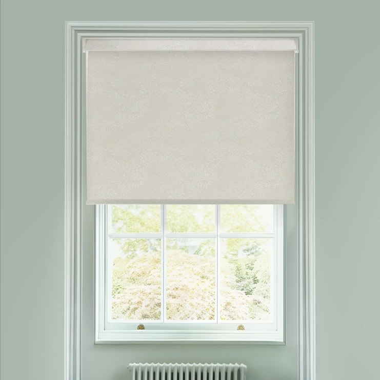 Cascade Cream Electric Roller Blind