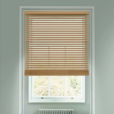 Chalet 50mm Wooden Electric Venetian Blind