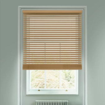 Chalet 50mm Wooden Electric Venetian Blind