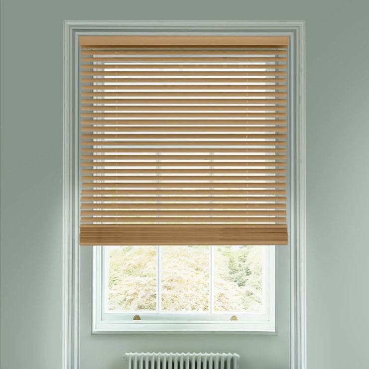 Chalet 50mm Wooden Electric Venetian Blind