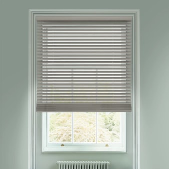 Chinchilla 50mm Wooden Electric Venetian Blind