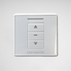 Single Channel Louvolite Roller Blind Wall Switch - R1926