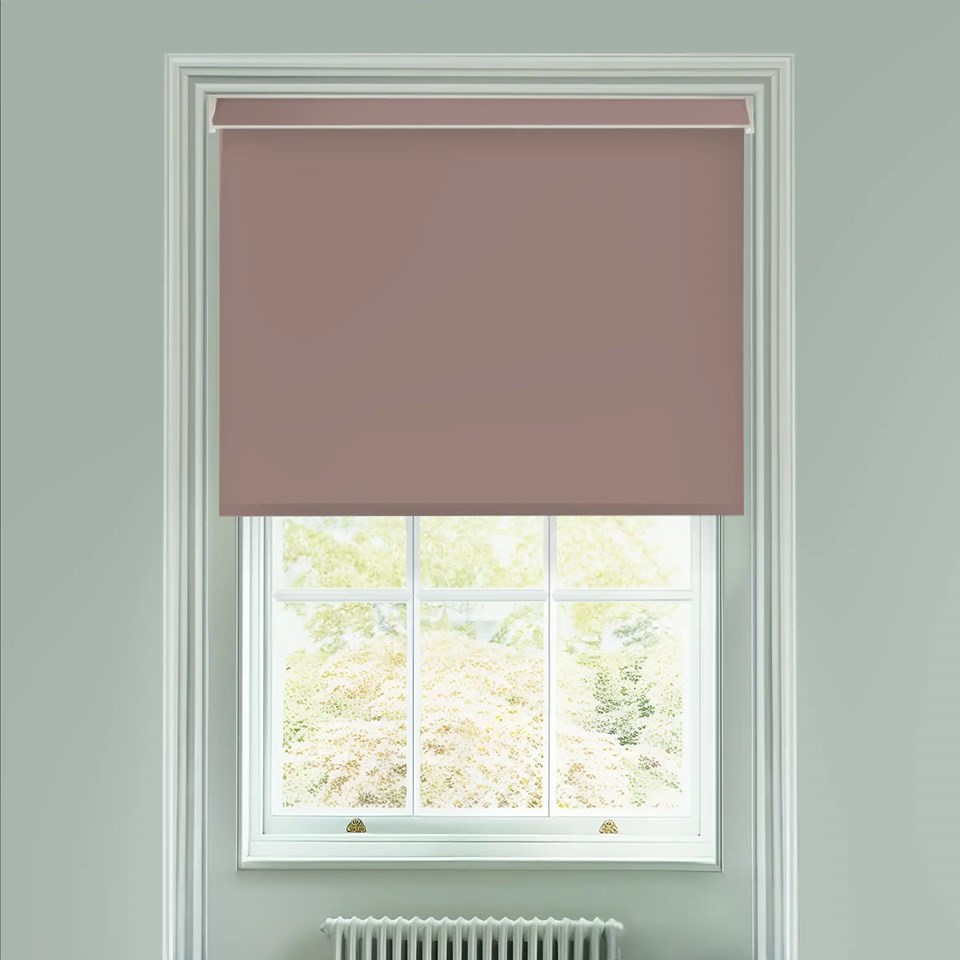 Glamour Pink Premium Daylight Electric Roller Blind