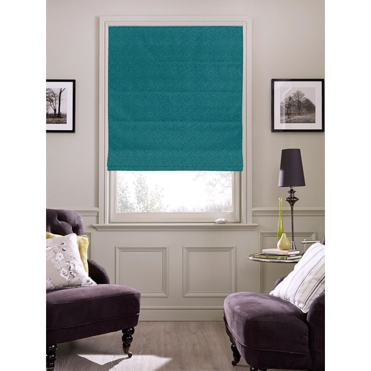 Hampton Poseidon Blackout Electric Roman Blind