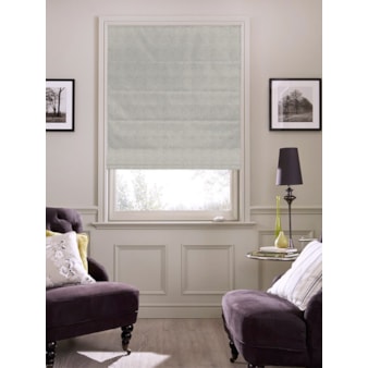 Hampton Quicksilver Blackout Electric Roman Blind