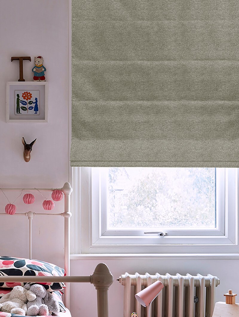 Hampton Rockpool Blackout Electric Roman Blind