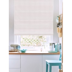 Hampton Sculpture Blackout Electric Roman Blind