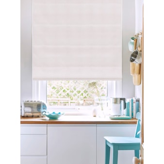 Hampton Sculpture Blackout Electric Roman Blind