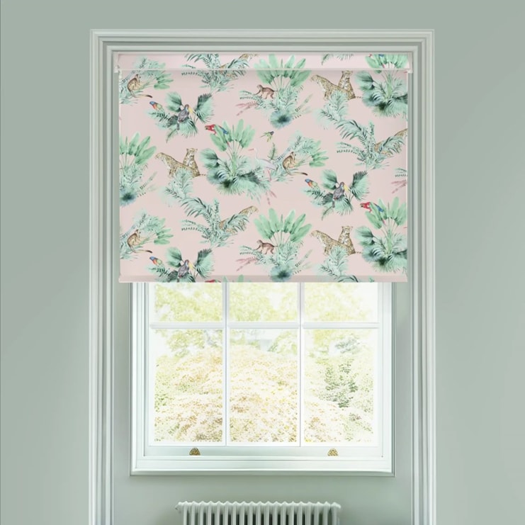 Honduras Blush Electric Roller Blind by Boon & Blake