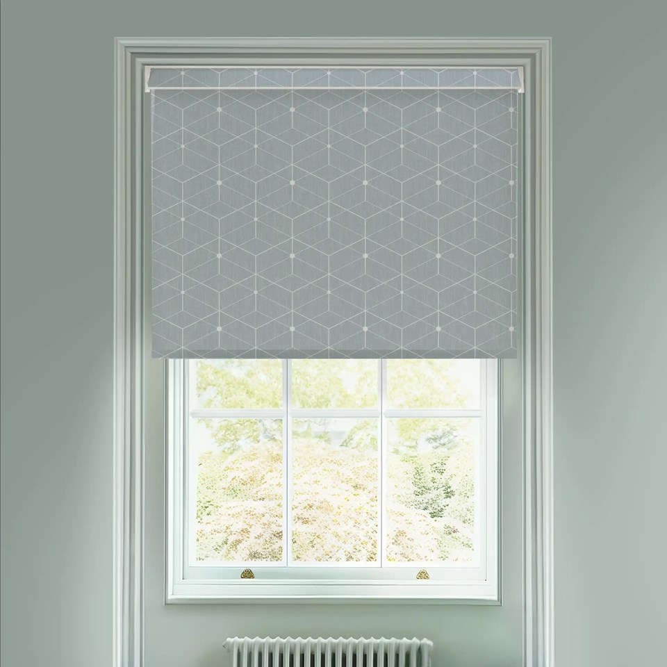 Illusion Pebble Electric Roller Blind