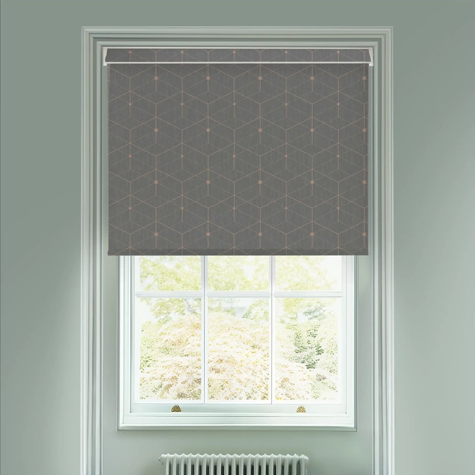 Illusion Stone Electric Roller Blind