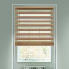 Jansson 50mm Wooden Electric Venetian Blind