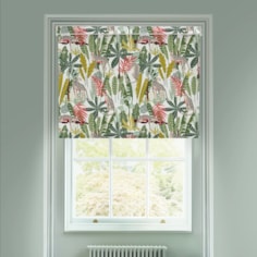 Junglist Lime Electric Roller Blind