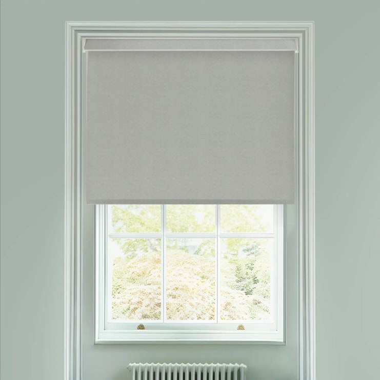 Melbourne Light Grey Electric Roller Blind