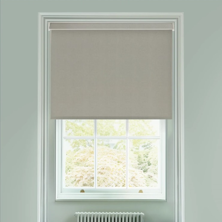 Melbourne Taupe Electric Roller Blind