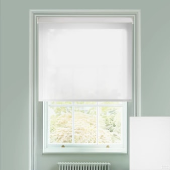 Sunscreen Ice White 5 Percent Electric Roller Blind