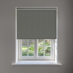 Amsterdam Graphite No Drill Electric Roller Blind