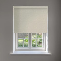 Amsterdam Oatmeal No Drill Electric Roller Blind