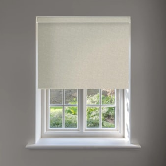 Amsterdam Oatmeal No Drill Electric Roller Blind