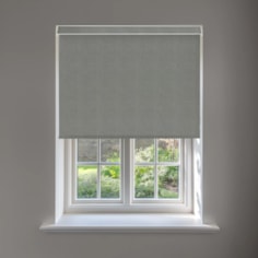 Melbourne Slate Grey No Drill Electric Roller Blind