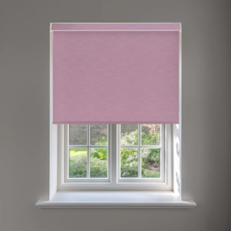 New York Dusky Purple No Drill Electric Roller Blind