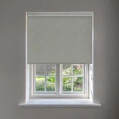 New York Metal Grey No Drill Electric Roller Blind