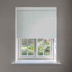 Paris Grey No Drill Electric Roller Blind