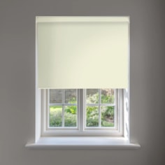 Cosy Cream Blackout No Drill Electric Roller Blind