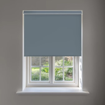 Sail Blue Daylight No Drill Electric Roller Blind