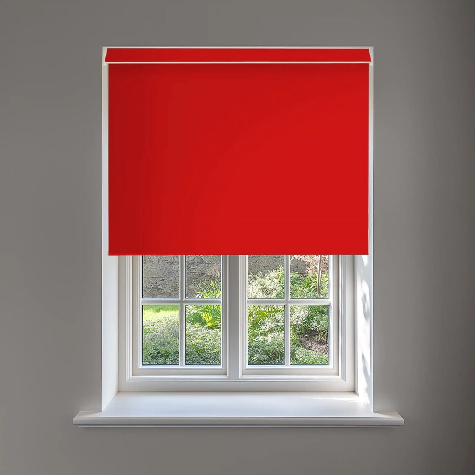 Cherryade Blackout No Drill Electric Roller Blind