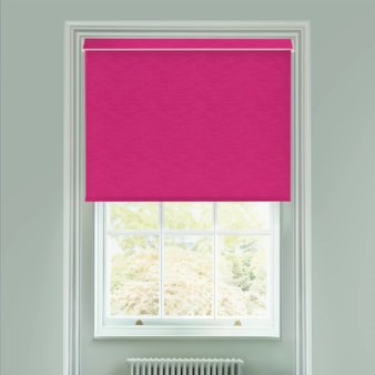 New York Fuchsia Pink Electric Roller Blind