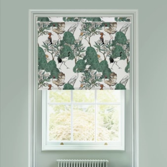 Oleander Natural Electric Roller Blind by Boon & Blake