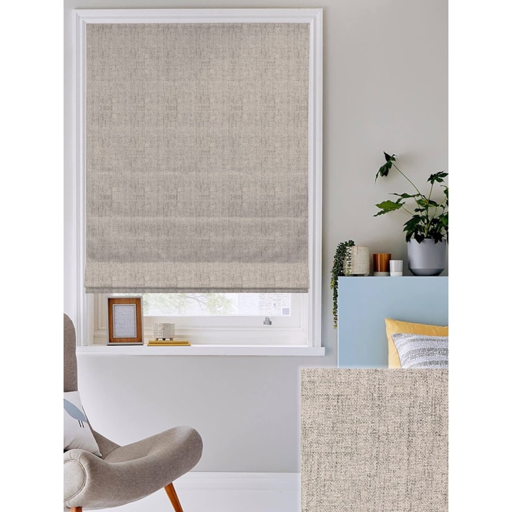 Opulence Cadmium Blackout Electric Roman Blind