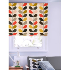 Orla Kiely Multi Stem Tomato Electric Roman Blind