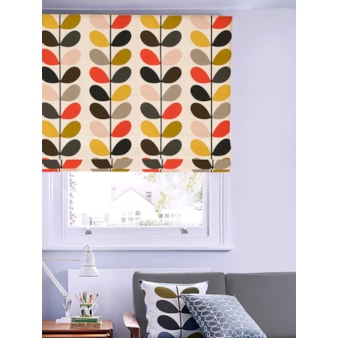 Orla Kiely Multi Stem Tomato Electric Roman Blind