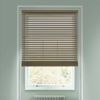 Orwell 50mm Wooden Electric Venetian Blind