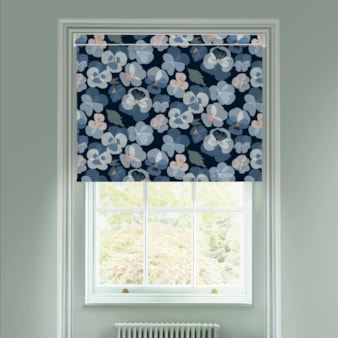 Pansy Electric Roller Blind by Lorna Syson