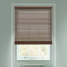 Pelt 50mm Wooden Electric Venetian Blind