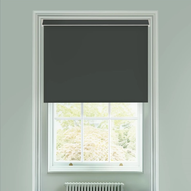 Pencil Lead Grey Premium Daylight Electric Roller Blind