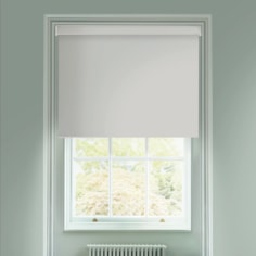 Platinum Grey Blackout Electric Roller Blind