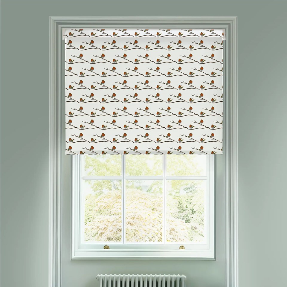 Robin Electric Roller Blind by Lorna Syson