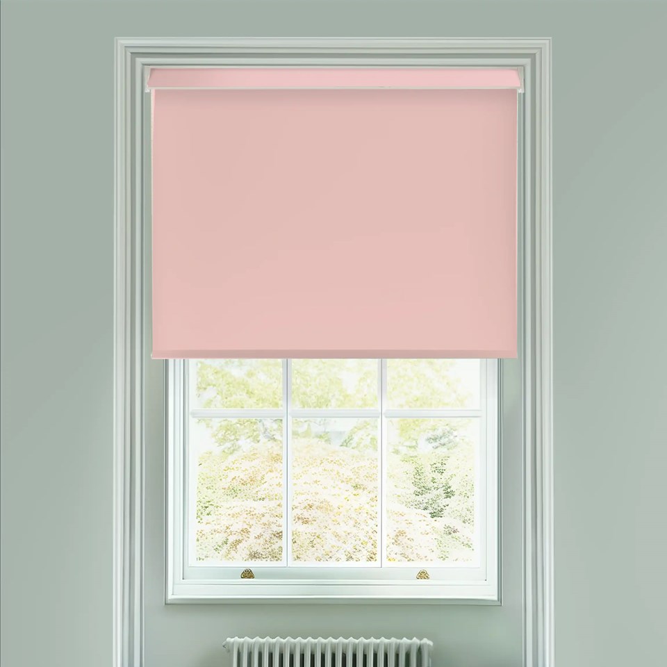 Rose Garden Extra Large Electric Roller Blind