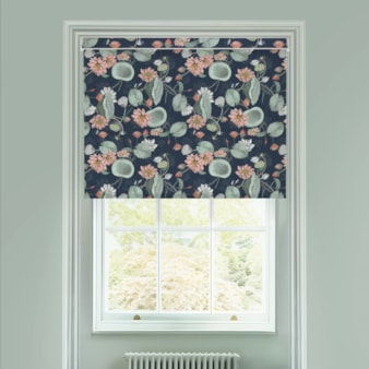 Sacred Lotus Marine Electric Roller Blind by Boon & Blake