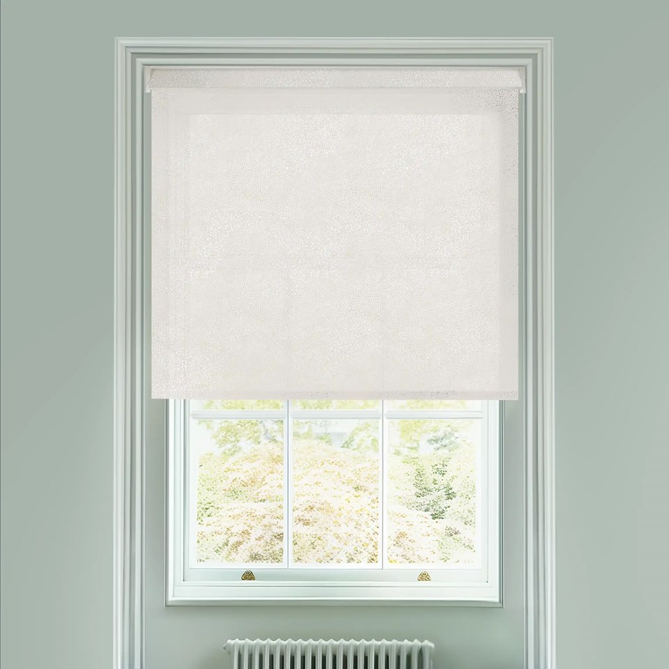 Sheer Cascade Cream Electric Roller Blind