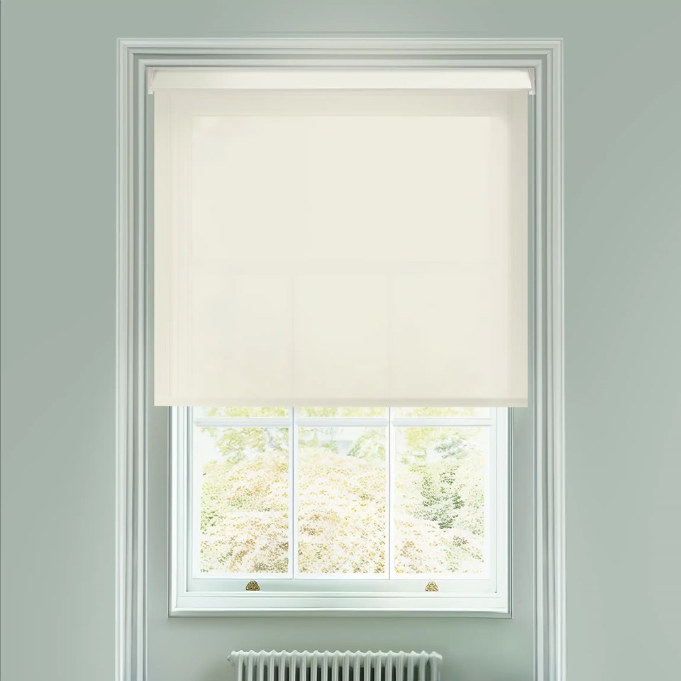 Sheer Cream Electric Roller Blind