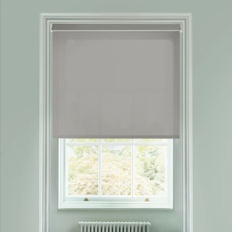 Sheer Dark Grey Electric Roller Blind