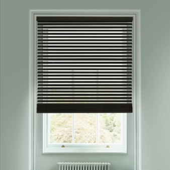 Terra 50mm Wooden Electric Venetian Blind