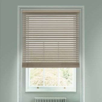 Tove 50mm Wooden Electric Venetian Blind