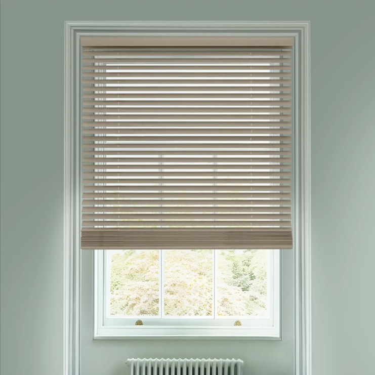 Tove 50mm Wooden Electric Venetian Blind