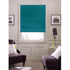 Tribeca Kingfisher Blackout Electric Roman Blind